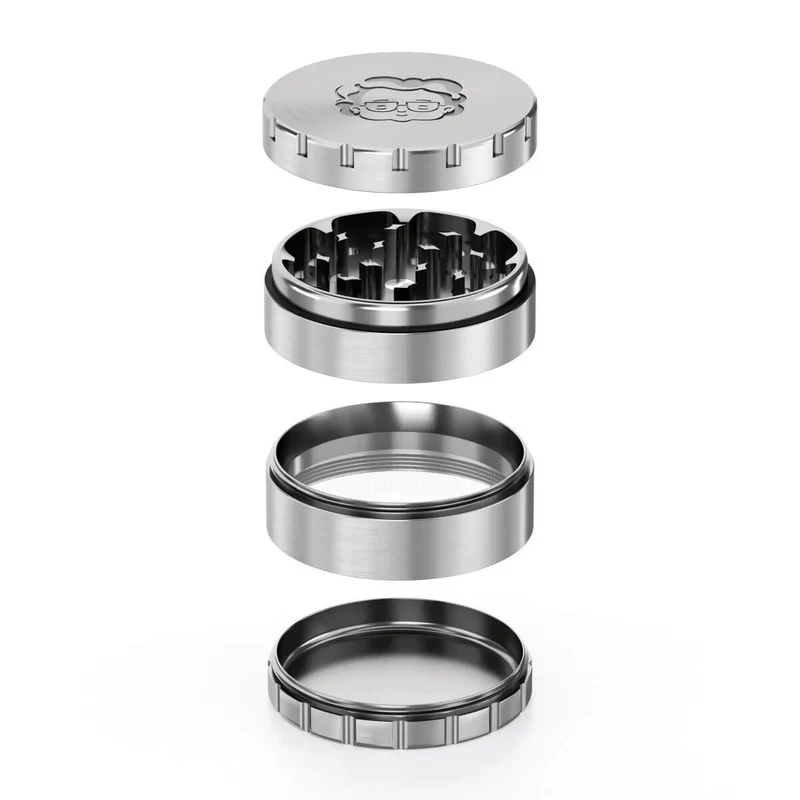 Granny’s Edelstahl Grinder 4-teilig – 63mm