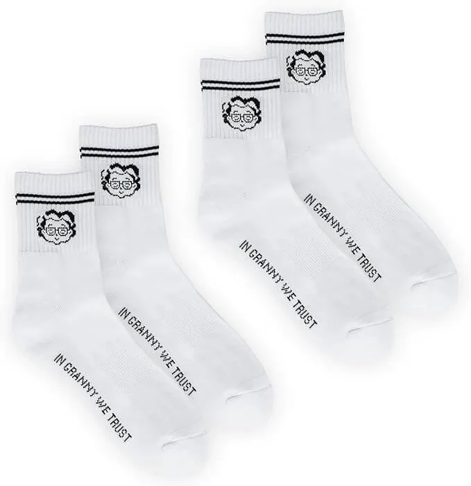 Granny's Weed Socken – Stylische & Hochwertige Komfortsocken | 2er Set