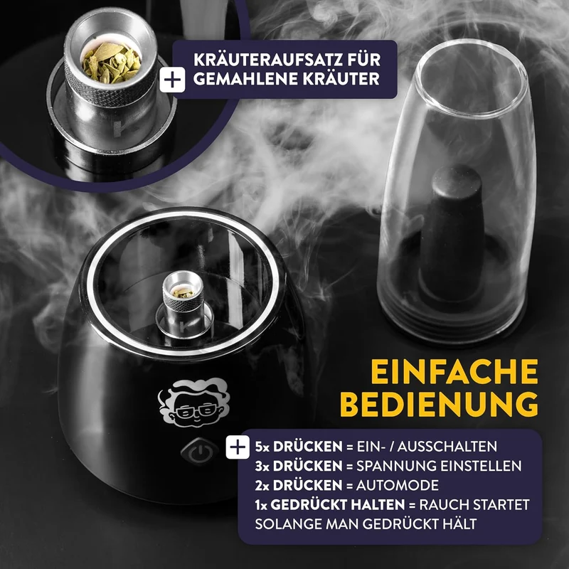 Granny’s Elektrische Bong – Stylisches Rauchglas mit Power