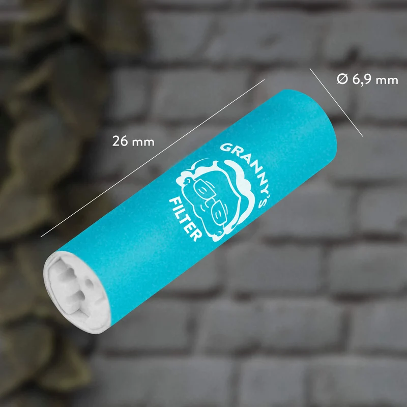 Aktivkohlefilter 7 mm – Vegane Slim Filter