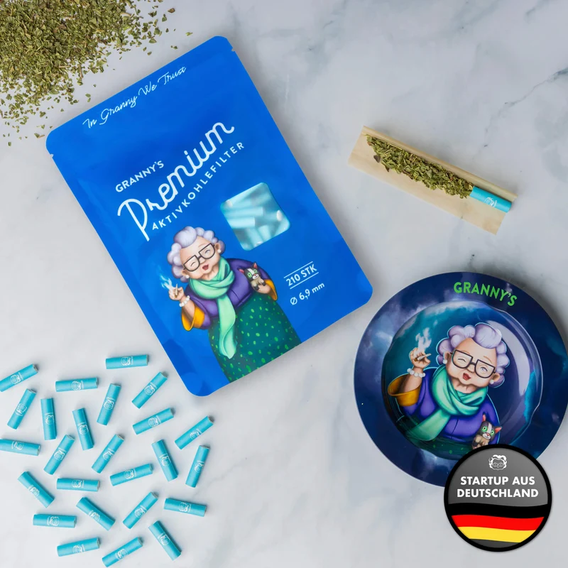 Aktivkohlefilter 7 mm – Vegane Slim Filter