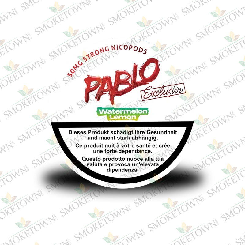 PABLO Snus - Watermelon Lemon - 50mg