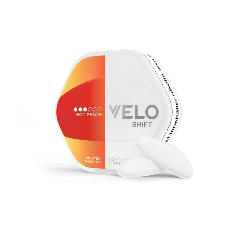 VELO Shift Hot Peach 8 mg – 20 Beutel