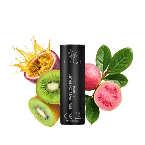 Elfbar 4 in 1 Pods Kiwi Passion Fruit Guava - 2 x 2 ml