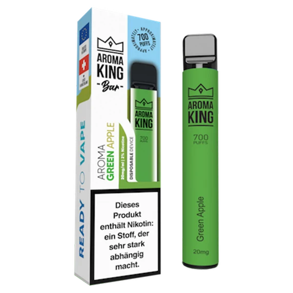 Aroma King Bar 700 Green Apple 20mg