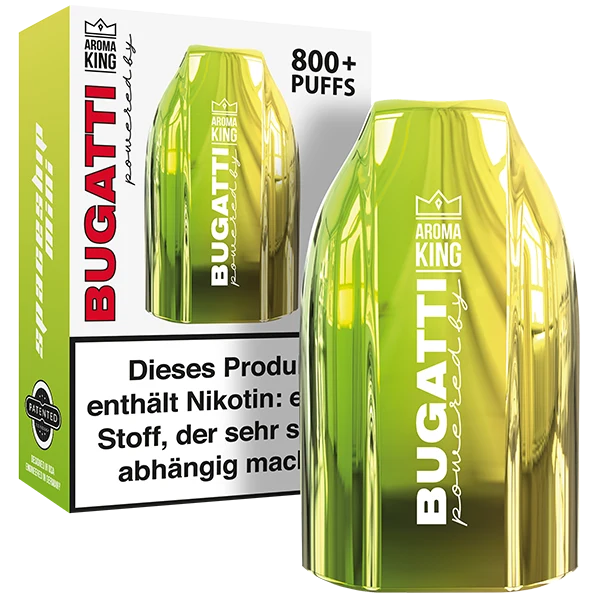 Aroma King Bugatti Spaceship Mini Double Apple 20mg