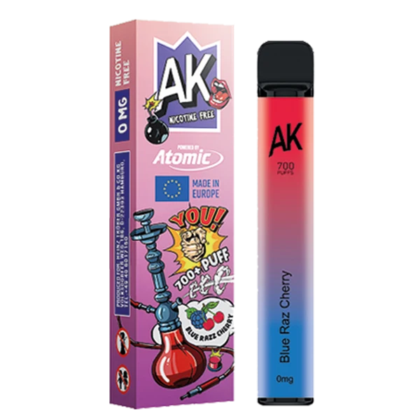 Aroma King E-Shisha Blue Razz Cherry 0mg