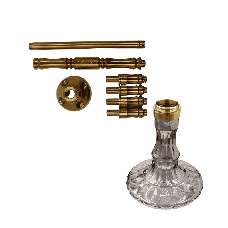 WD Hookah X40G-10 Edelstahlshisha
