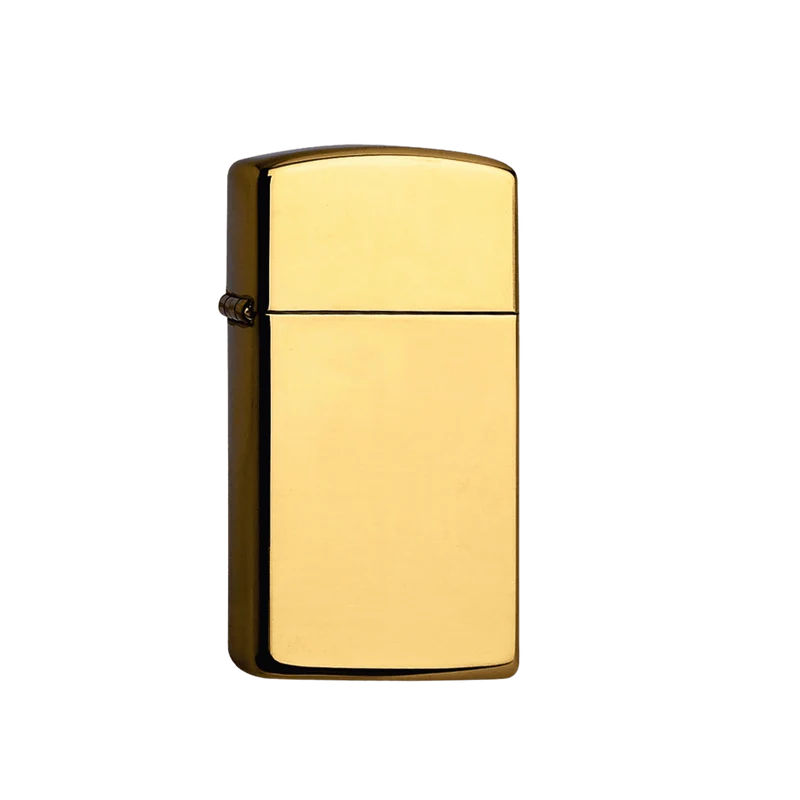 Zippo 60001177 Messing poliert Slim