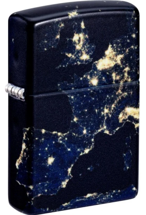 Zippo Night Earth Design