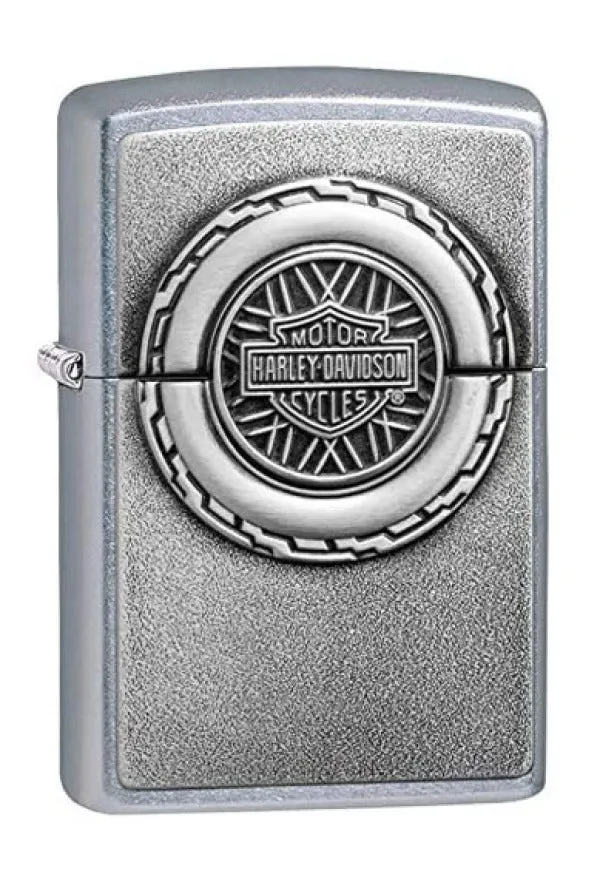 Zippo Harley Davidson Round Emblem
