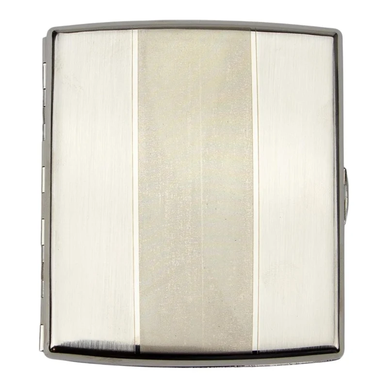 JC Brushed Transverse Cigaret Etui til 20 King Size