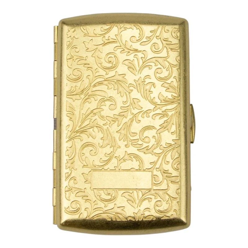 JC Brass Venetian Cigaret Etui til 10 King Size