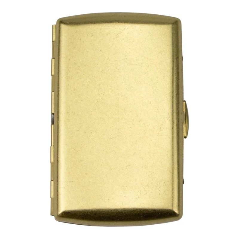 JC Brass Antique Cigaret Etui til 10 King Size