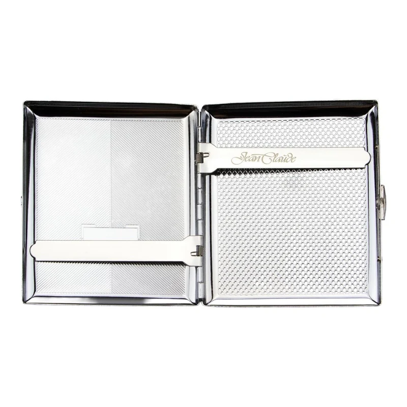 JC Brushed Cigaret Etui til 18 King Size Cigaretter