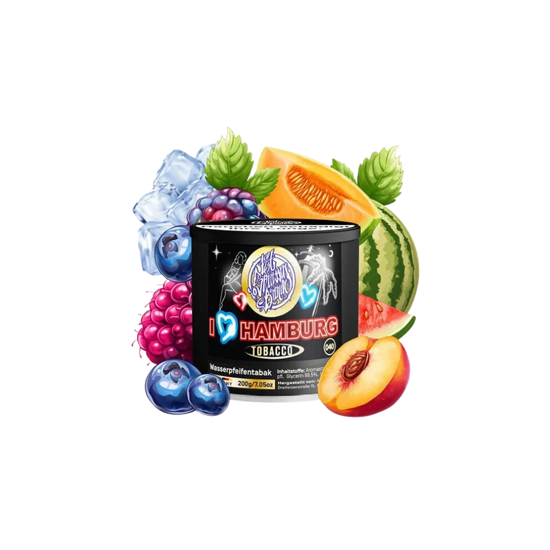 187 - I love Hamburg Shisha Tabak 200g