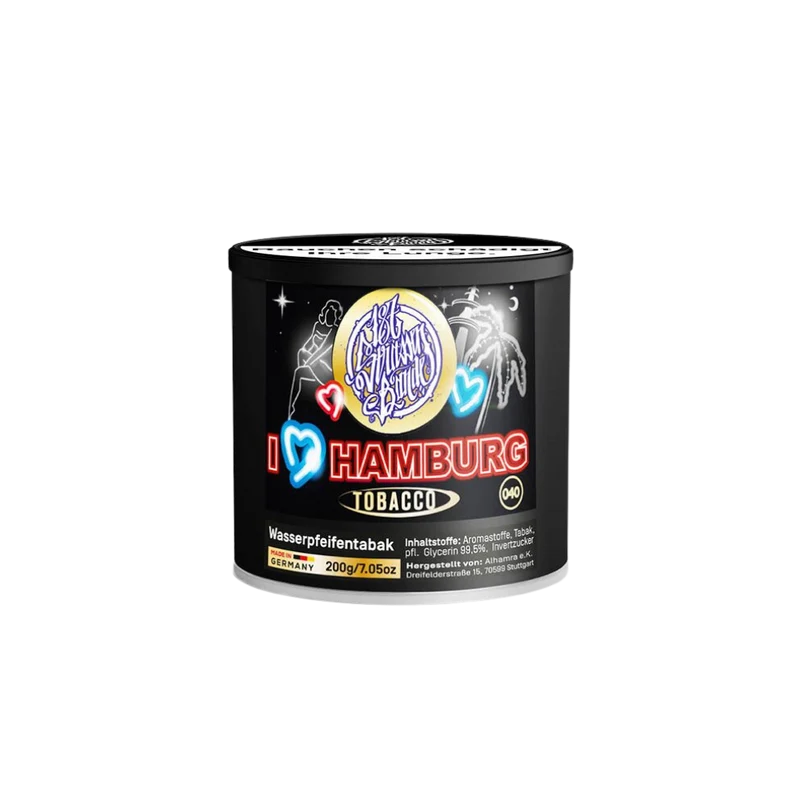 187 - I love Hamburg Shisha Tabak 200g