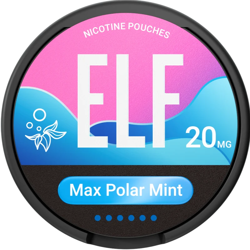 Elf Max Polar Mint Pouches 20mg