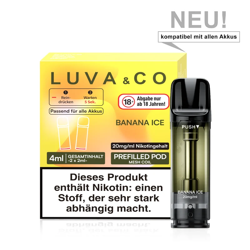 LUVA & CO Prefilled Pod Banana Ice