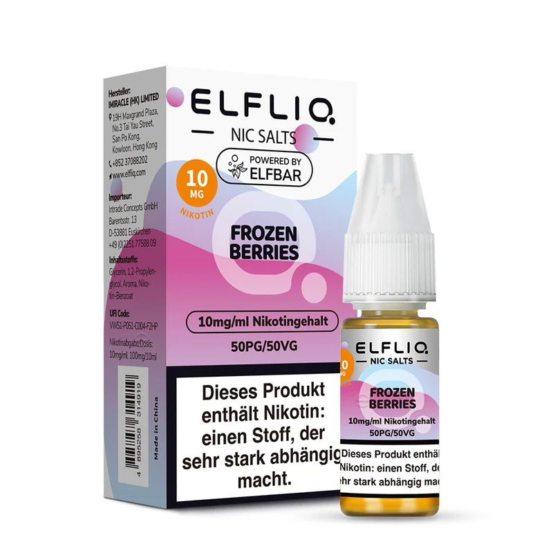 ELFLIQ 10mg/ml Frozen Berries