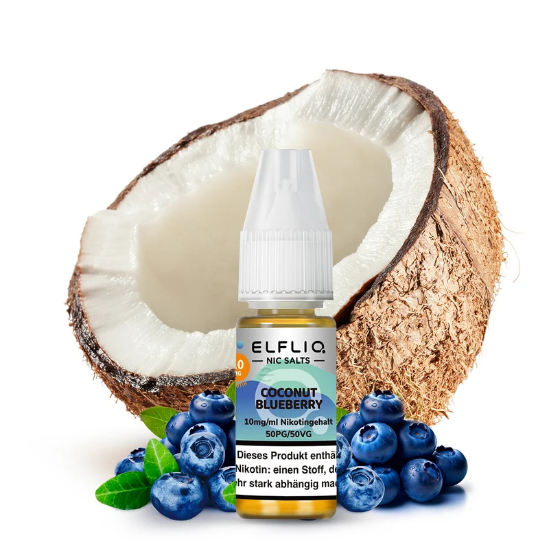 ELFLIQ 10mg/ml Coconut Blueberry