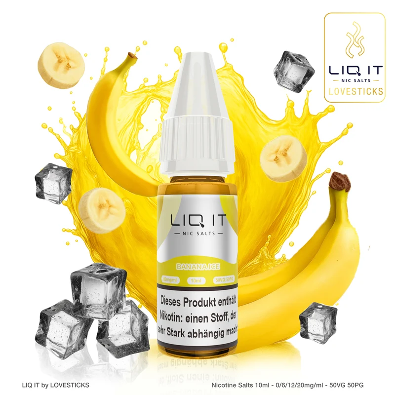 BANANA ICE - LIQIT 12MG/ML