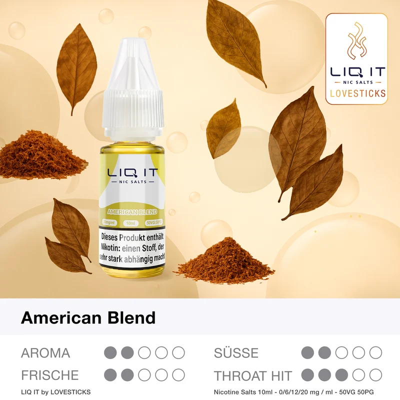 AMERICAN BLEND - LIQIT 6MG/ML