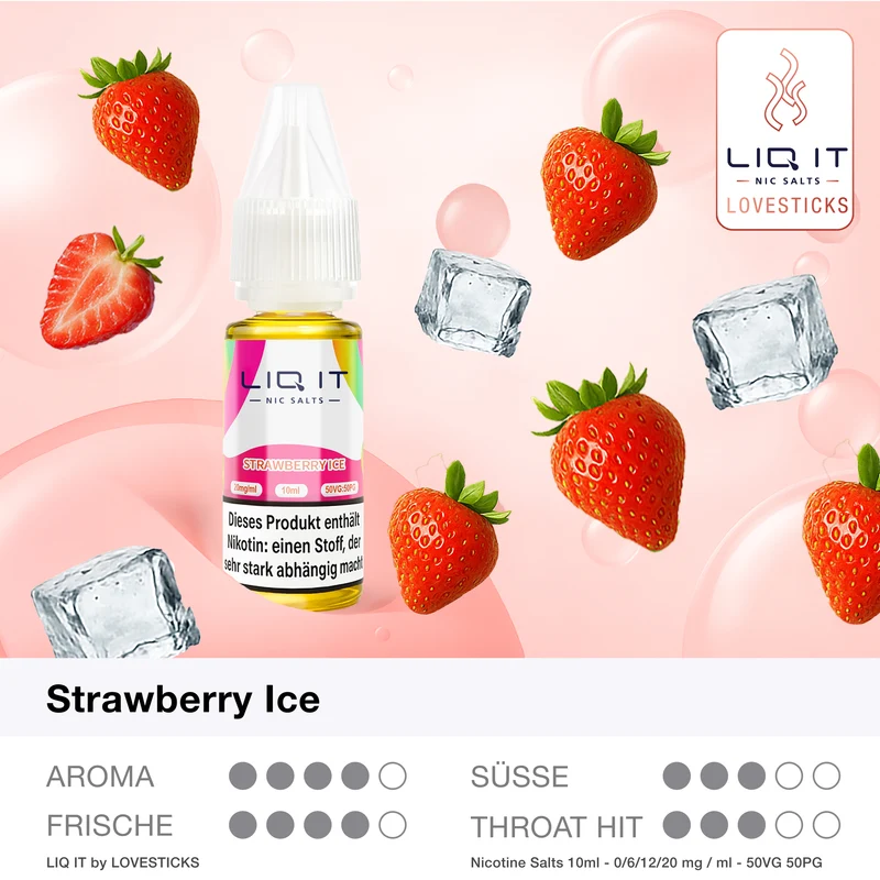 STRAWBERRY ICE - LIQIT 12MG/ML
