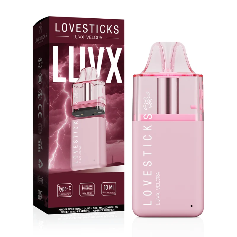 LUVX VELORA Pod Kit 10ml - Refill - Pink - kurzfristiger Aktionspreis