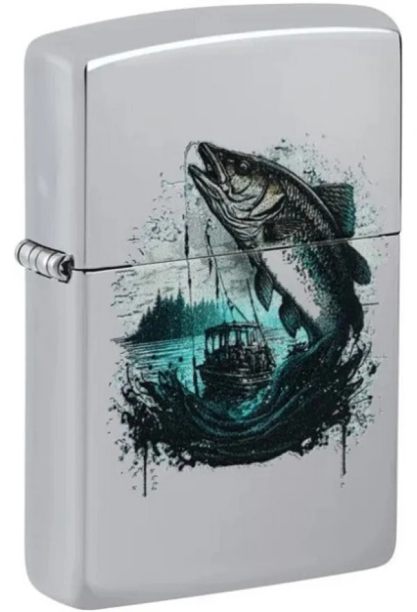 Zippo Fish and Boat Design
