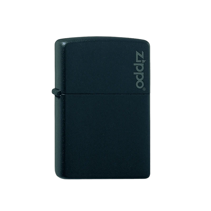 Zippo 60001203 Blackmatte Logo