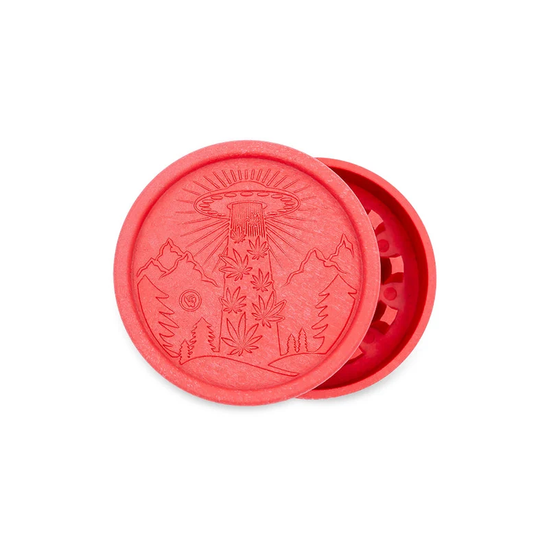 FireFlow Hemp Grinder «420 Alien» 5.5 cm 2-teilig (8 Stk.)