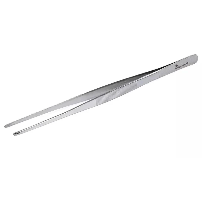 Dschinni Edelstahl Kohle Zange 30cm
