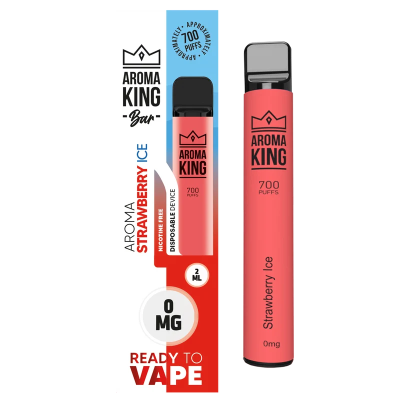Aroma King E-Shisha Strawberry Ice 0mg