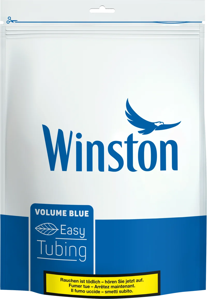 Winston Blue Hvt Stand-up Pouch Bag 145g