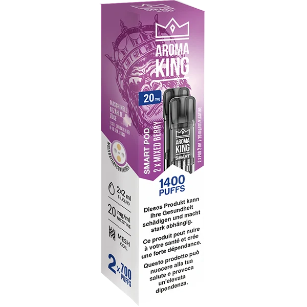 Aroma King SMART 2 Pods Mixed Berry 20mg