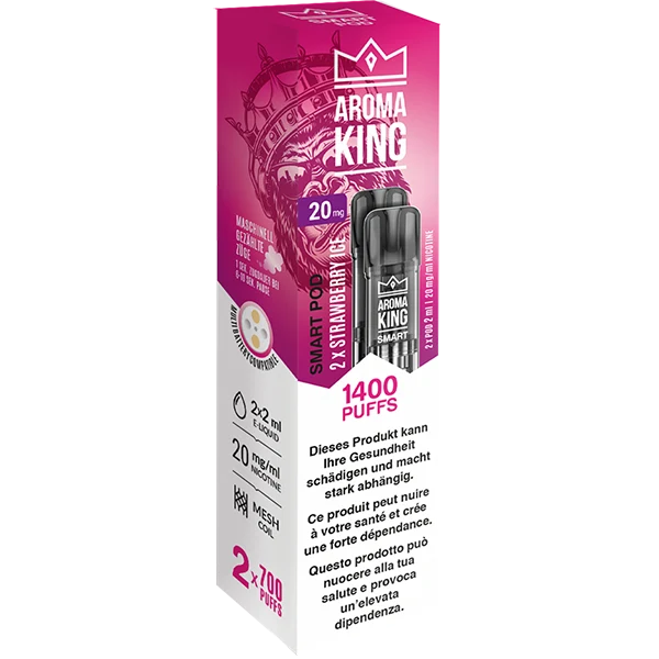Aroma King SMART 2 Pods Strawberry Ice 20mg