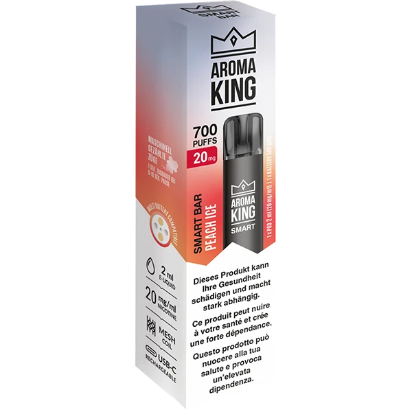 Aroma King SMART BAR 700 Peach Ice 20mg