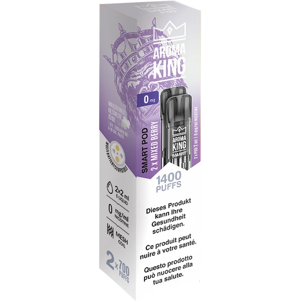 Aroma King SMART 2 Pods Mixed Berry 0mg