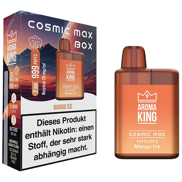 Aroma King Cosmic Max Box Mango Ice 20mg