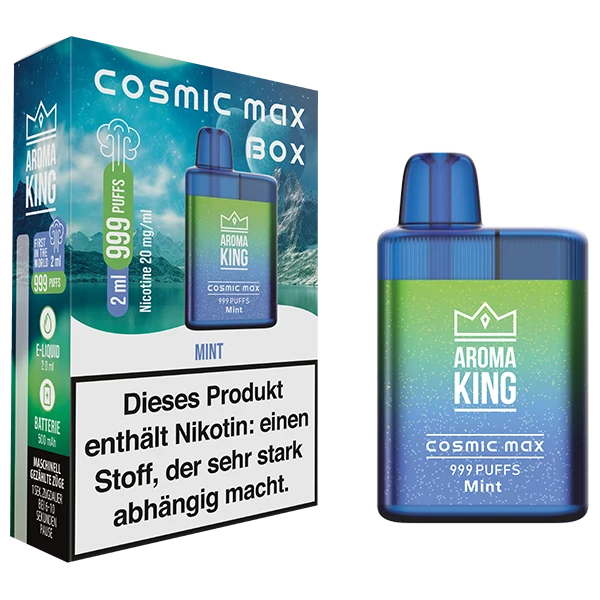 Aroma King Cosmic Max Box Mint 20mg