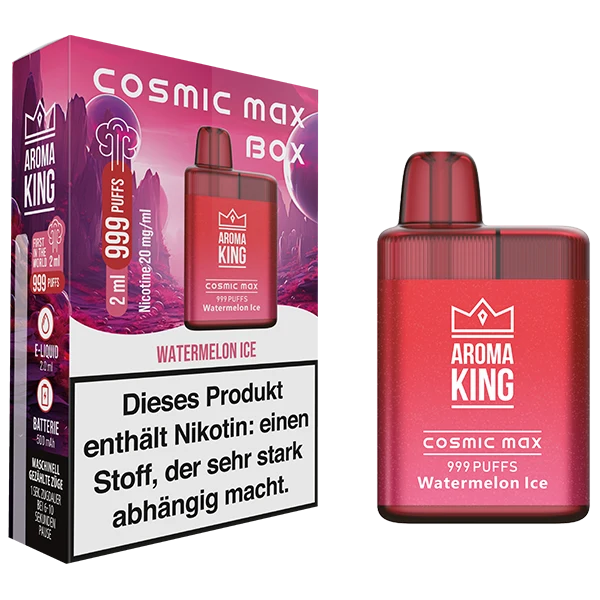 Aroma King Cosmic Max Box Watermelon Ice 20mg