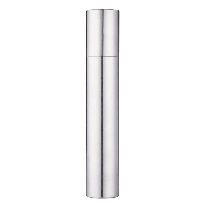 Angelo Zigarren Tube 1er Metall Chrom 18cm, Ring 75