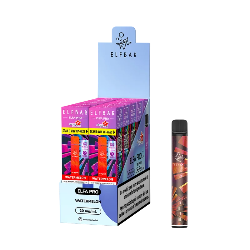 Elf Bar ELFA Pro Kit STP Aurora Purple + Watermelon (2 ml)
