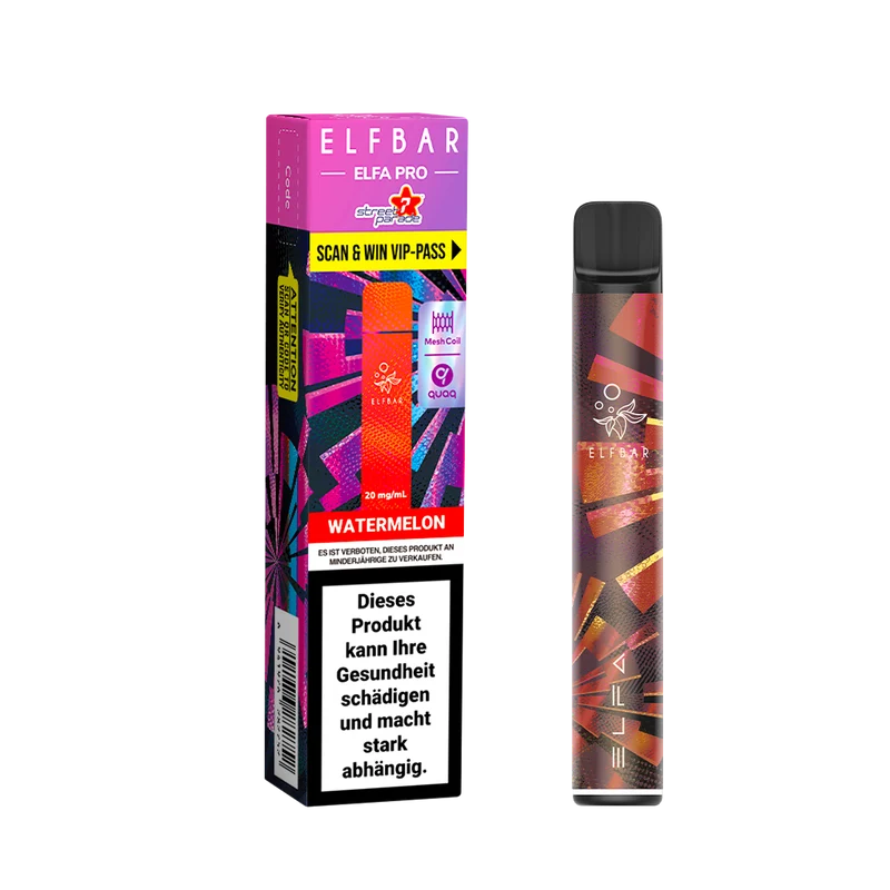 Elf Bar ELFA Pro Kit STP Aurora Purple + Watermelon (2 ml)