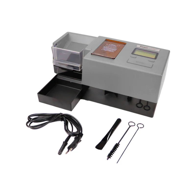 Shark Powermatic 5+ Silber – Stopfmaschine mit Shredder