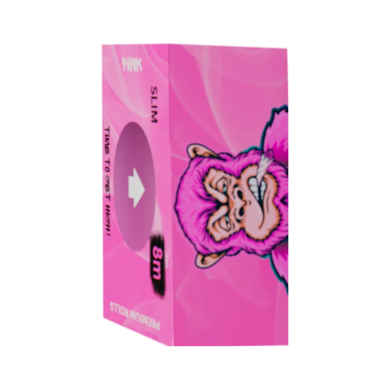 Highstore Pink Rolls 8 m (24 Stück)