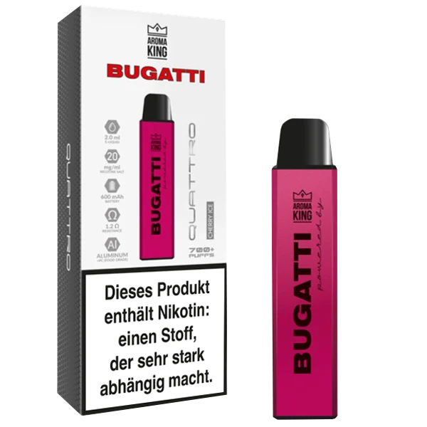 Aroma King Bugatti Quattro Cherry Ice