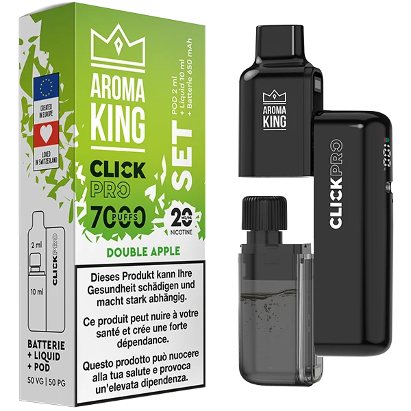Aroma King Click Pro 7000 SET Double Apple