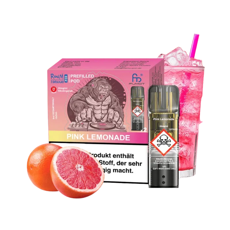 RANdM TORNADO Pods - Pink Lemonade